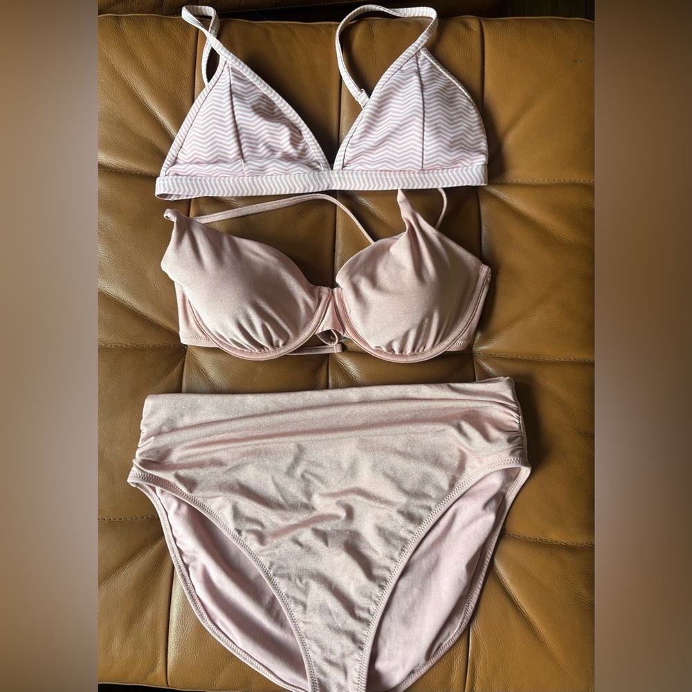 June swimwear pink bikinis bundle 👙